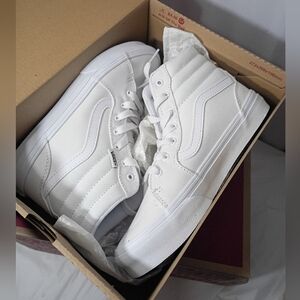 Vans Filmore Hi Size 3Y Kids New With Box White